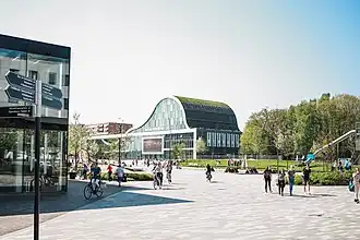 Het theater aan het Raadhuisplein