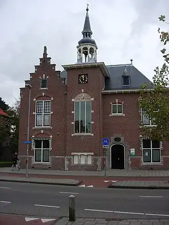 Het raadhuis in 2006