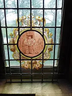 Wapenkamer, glas-in-loodvenster