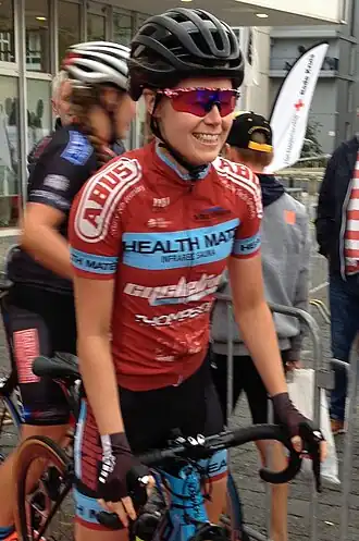 Suzanne Verhoeven in de RaboRonde Heerlen 2019