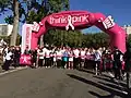 De start van Race for the Cure