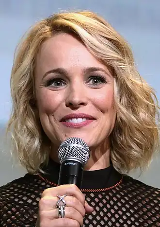 McAdams tijdens de San Diego Comic-Con in 2016