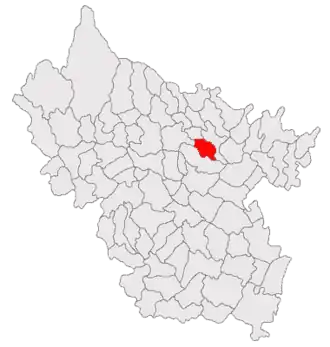 Kaart van Racovițeni