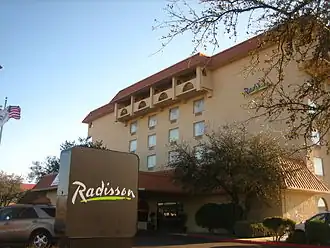 Een Radisson-hotel in Lubbock