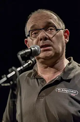 Raf Coppens in 2020 in Asse met "Mijn werk"