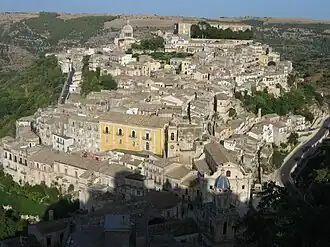 Zicht over Ragusa