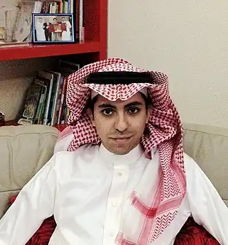 Raif Badawi in 2012