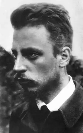Rainer Maria Rilke in 1900