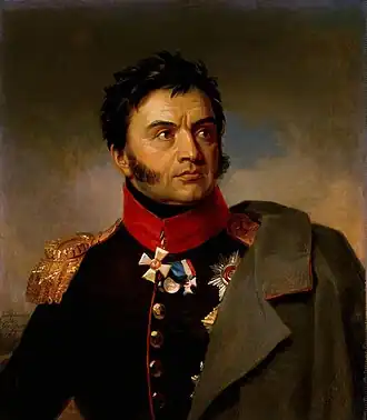 Portret van Nikolai N. Rayevsky (1771-1829). George Dawe, voor 1825