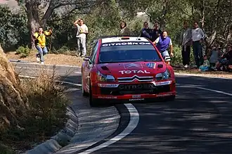 Sordo eindigde in het spoor van Loeb tweede; teamorders voorkwam dat hij echte druk uitoefende op de zege