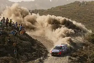 Daniel Sordo in Sardinië in 2016