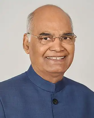 Ram Nath Kovind in 2017