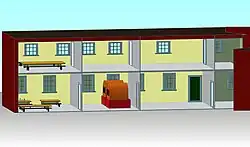 Ram Plateelbakkerij, schaapsdrift 62, Arnhem, opengewerkt