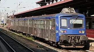 Een RRR treinstam op station Straatsburg