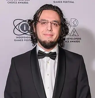 Rami Ismail op de Game Developers Conference 2018, Independent Games Festival