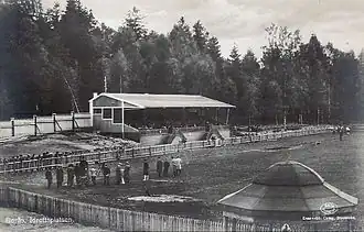 De sportaccommodatie omstreeks 1920, toen nog Borås Idrottsplats geheten.