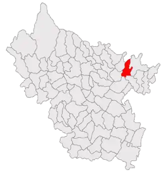 Kaart van Râmnicelu