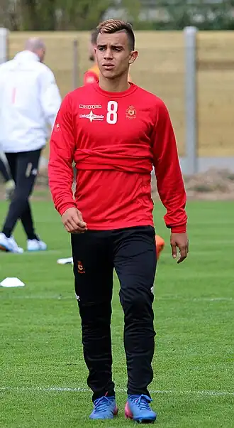 Leal in 2017 als speler van KV Mechelen