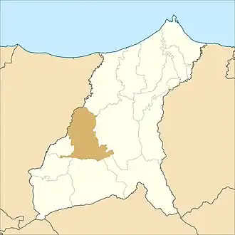 Kaart van Randudongkal