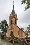 Evang.-lutherse dorpskerk (1890) te Rangsdorf
