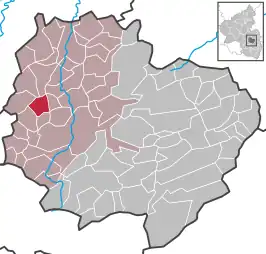 Kaart van Ransweiler