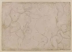 Vijf studies van het Christuskind, Palais des Beaux-Arts de Lille