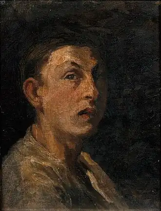 Zelfportret van Anthon van Rappard