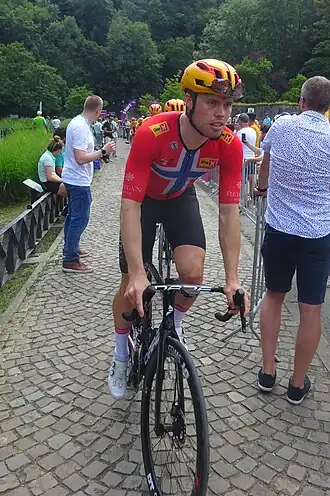 Tiller bij de Ronde van België 2023.