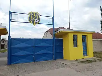 Stadion van FK Baník Ratíškovice