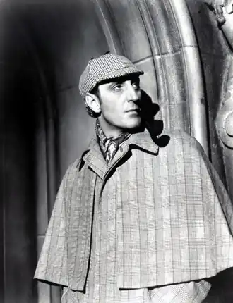 Basil Rathbone als Sherlock Holmes