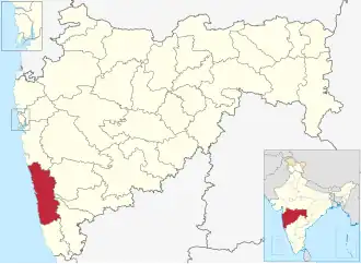 Locatie van Ratnagiri