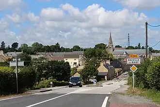 Gezicht op Rauville-la-Bigot