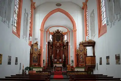 Overzicht interieur