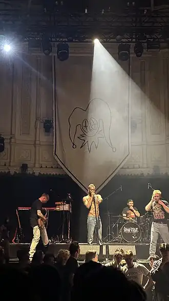 Optreden Fuego met Ploegendienst bij Protestfest in Paradiso (2025)