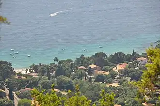 Gezicht op Rayol-Canadel-sur-Mer