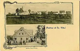 Sveti Vid in 1907
