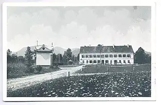 Landhuis in Vrbje in de eerste helft van de 20e eeuw