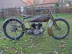 Reading Standard 1160 cc V-twin uit 1918