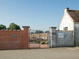 Toegang tot de begraafplaats