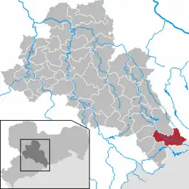 Kaart van Rechenberg-Bienenmühle