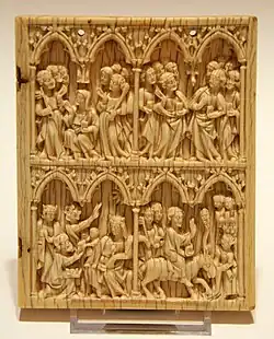 Middeleeuwse ivoorkunst