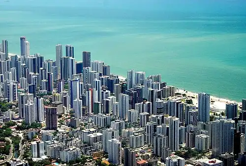 Het strand Praia Boa Viagem