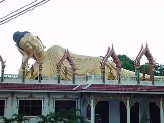 Buddhabeeld op Phuket