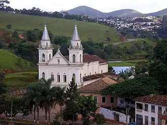 Katholieke kerk Santa Cruz in Redenção da Serra