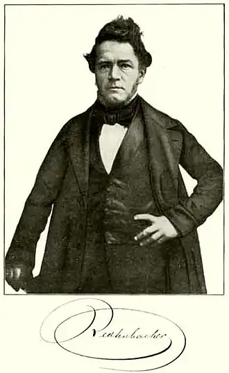 Ferdinand Redtenbacher, ca. 1850.