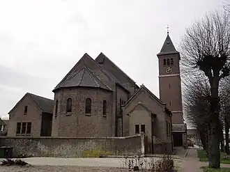Kerk H.Antonius Abt, achteraanzicht