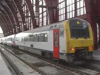 Reeks 41 in station Antwerpen-Centraal.