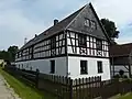 Vakwerkhuis in het dorp Fohrenreuth (eind 18e eeuw), één der weinige die bewaard zijn gebleven