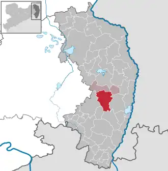 Kaart van Reichenbach/O.L.