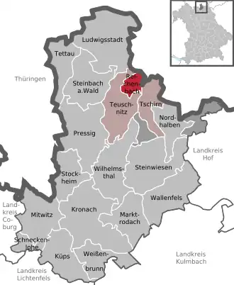 Kaart van Reichenbach